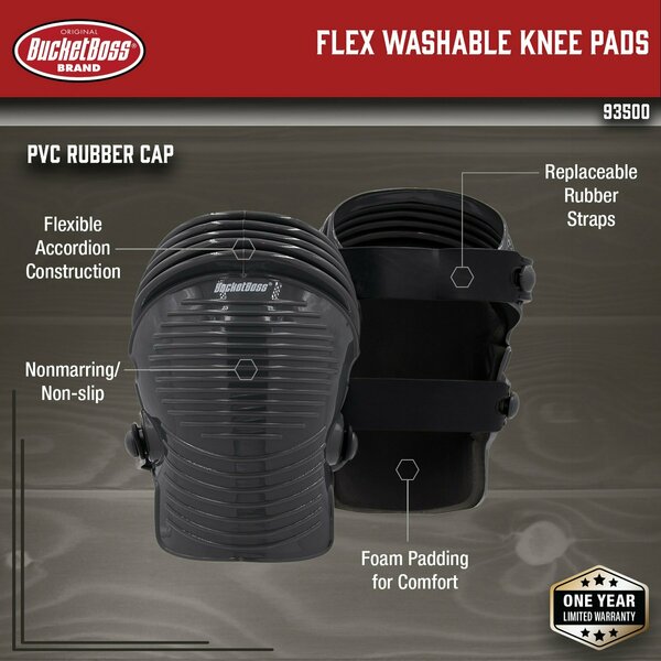 Knee Pad, Flex, Washable