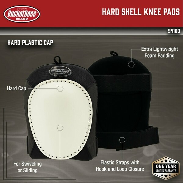 Knee Pad, Hard Shell