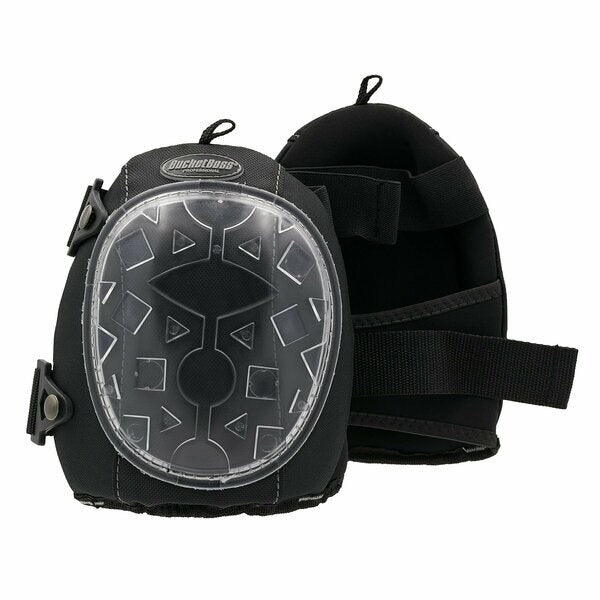 Knee Pad, Gel Dome, Hard Shell
