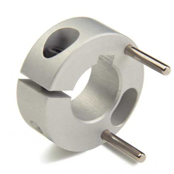 CntrlFlx Cplng Hub w/Key, Dbl, Bore 8mm, OD25.0mm, Alum, MCPRDK25-8-A
