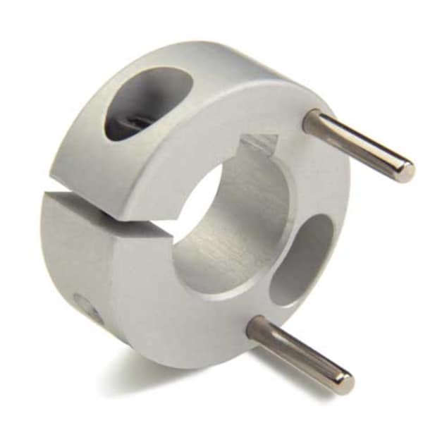 Controlflex Coupling Hub w/Key, Double, Bore 0.375