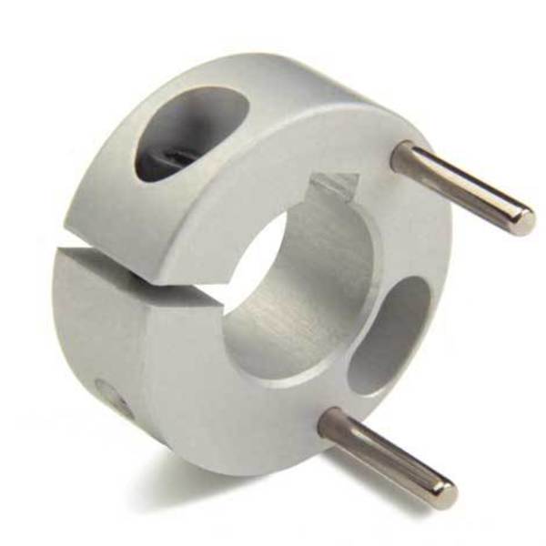 CntrlFlx Cplng Hub w/Key, Dbl, Bore 12mm, OD25.0mm, Alum, MCPRDK25-12-A