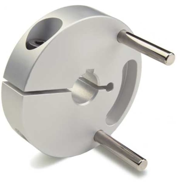 CntrlFlx Cplng Hub w/Key, Dbl, Bore 20mm, OD37.0mm, Alum, MCPRDK37-20-A