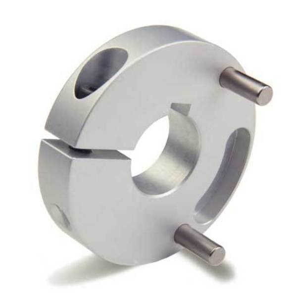 CntrlFlx Cplng Hub w/Key, Single, Bore 10mm, OD25.0mm, Alum, MCPRSK25-10-A