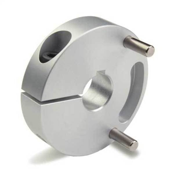 CntrlFlx Cplng Hub w/Key, Single, Bore 14mm, OD37.0mm, Alum, MCPRSK37-14-A