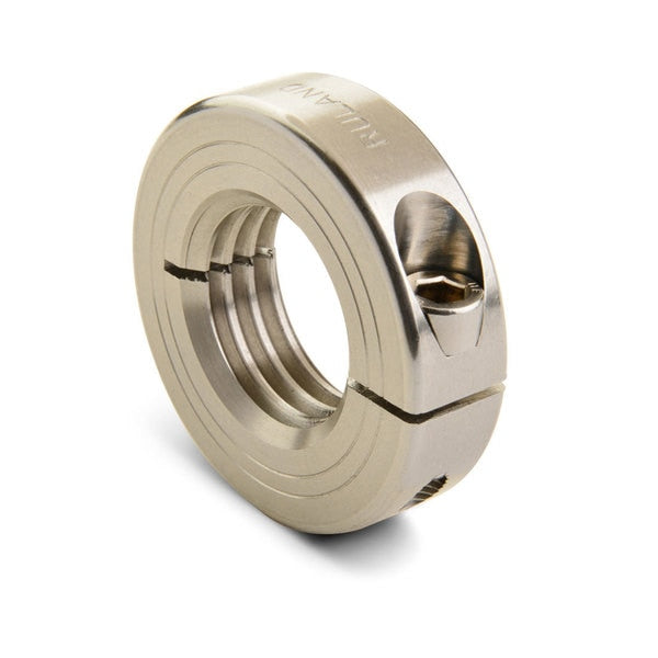 Acme Threaded Collar, Trap Thread, M12x3, Stainless Steel, OD 28mm