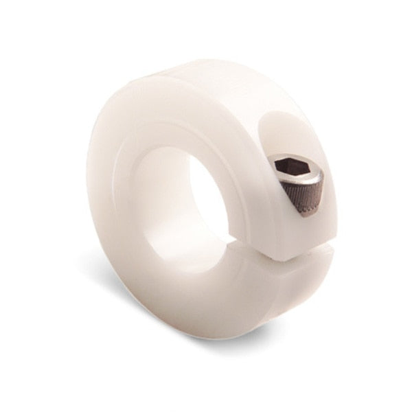 Shaft Collar, 1pc Clamp, Bore 13mm, OD 30mm, Plastic, MCL-13-P