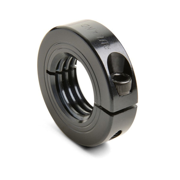 Left Hand Threaded Collar, Bore M6x1, Steel, OD 16mm