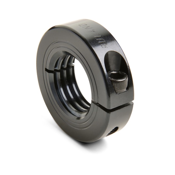 Left Hand Threaded Collar, Bore M5x0.8, Steel, OD 16mm