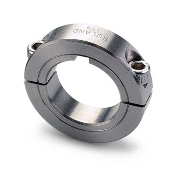 Keyed Shaft Collar, 2pc Clamp, Bore 0.5625