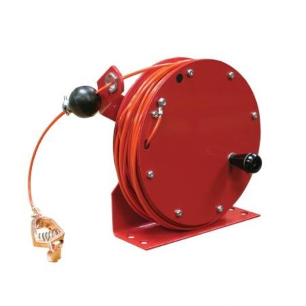 Grounding W/Nyln Cable, Hand Crank, 100Ft