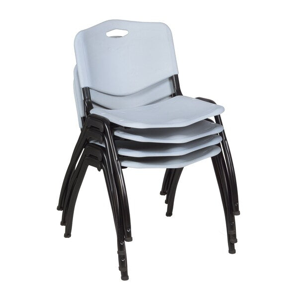 Square Tables > Breakroom Tables > Kee Square Table & Chair Sets, 36 W, 36 L, 29 H, Cherry