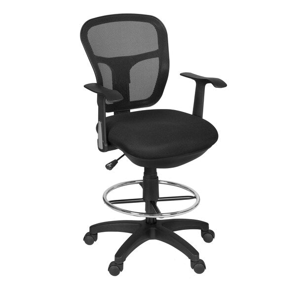 Harrison Swivel Stool, Black