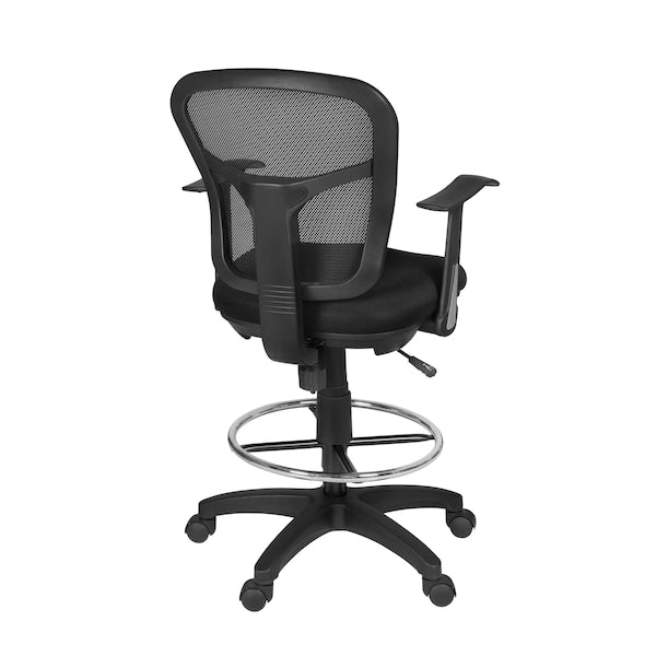 Harrison Swivel Stool, Black