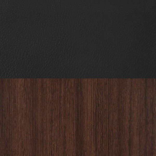 Black Seating > Soft Seating > Armchairs, 31 W 29 L 33 H, Fixed Arms, Wood|Vinyl Seat, Nova Series