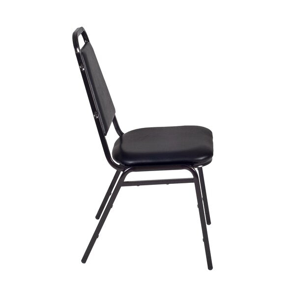 Restaurant Stack Chairs, Black, PK8