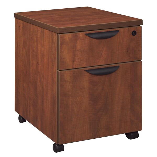 15.5 W Storage > Pedestal Desk Drawers > Legacy Pedestals, Cherry, 15.5