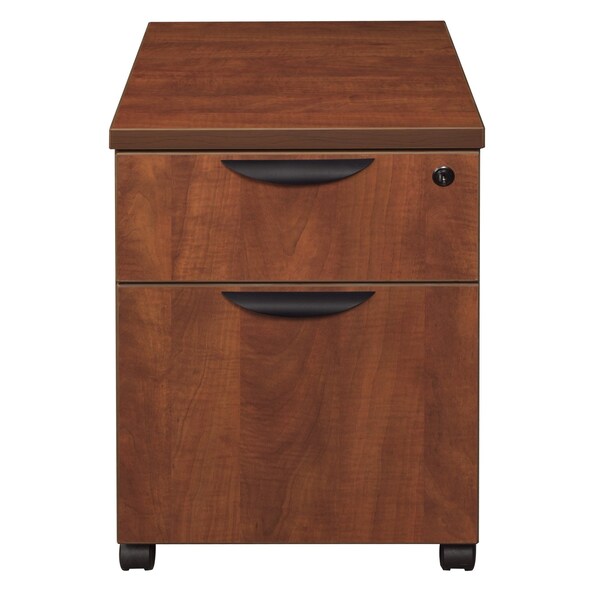 15.5 W Storage > Pedestal Desk Drawers > Legacy Pedestals, Cherry, 15.5