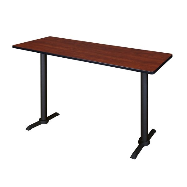 Rectangle Tables > Training Tables > Cain CafÃ© Training Tables, 66 X 24 X 42, Wood|Metal Top