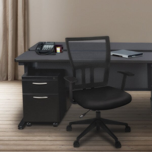 Benching Station, 58 D, 72 W, 29 H, Grey, Wood|Metal