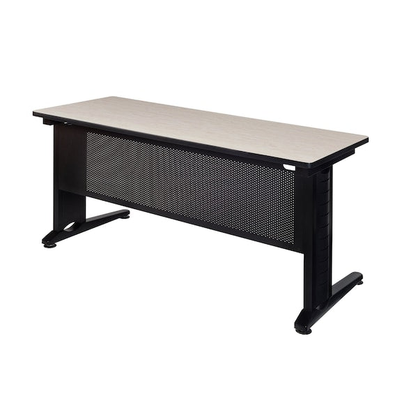 Rectangle Tables > Training Tables > Fusion Training Tables, 66 X 24 X 29, Wood|Metal Top, Maple