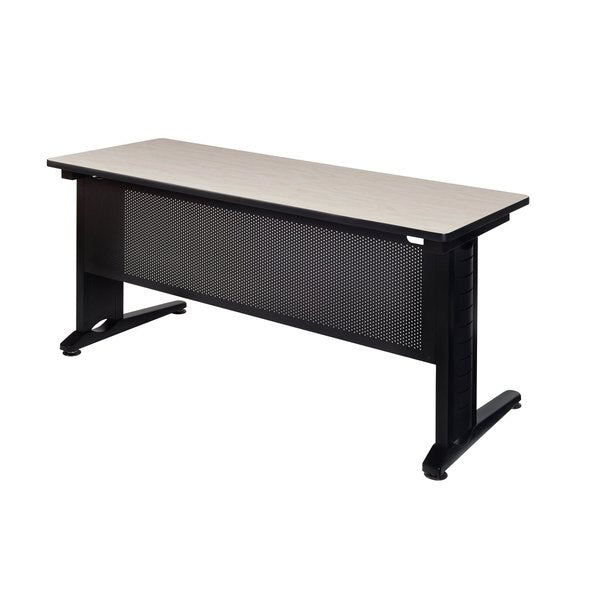 Rectangle Tables > Training Tables > Fusion Training Tables, 72 X 24 X 29, Wood|Metal Top, Maple