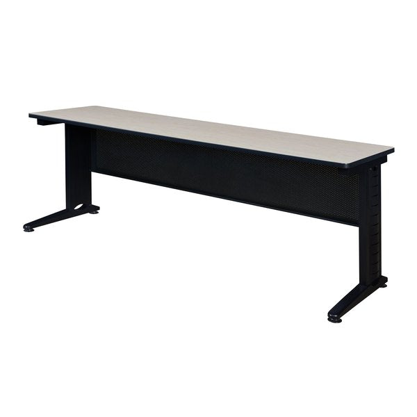 Rectangle Tables > Training Tables > Fusion Training Tables, 84 X 24 X 29, Wood|Metal Top, Maple