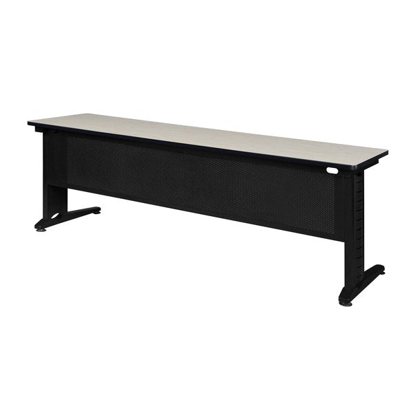 Rectangle Tables > Training Tables > Fusion Training Tables, 84 X 24 X 29, Wood|Metal Top, Maple