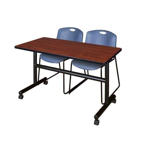 Tables > Nesting Tables > Kobe Flip Top Table & Chair Sets, 48 X 24 X 29, Cherry