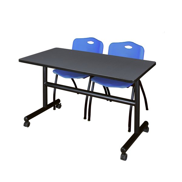 Tables > Nesting Tables > Kobe Flip Top Table & Chair Sets, 48 X 24 X 29, Wood|Metal|Plastic Top
