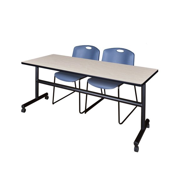 Tables > Nesting Tables > Kobe Flip Top Table & Chair Sets, 72 X 24 X 29, Maple