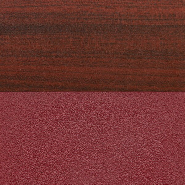 Rectangle Tables > Training Tables > Kobe Mobile Table & Chair Sets, 48 X 24 X 29, Mahogany