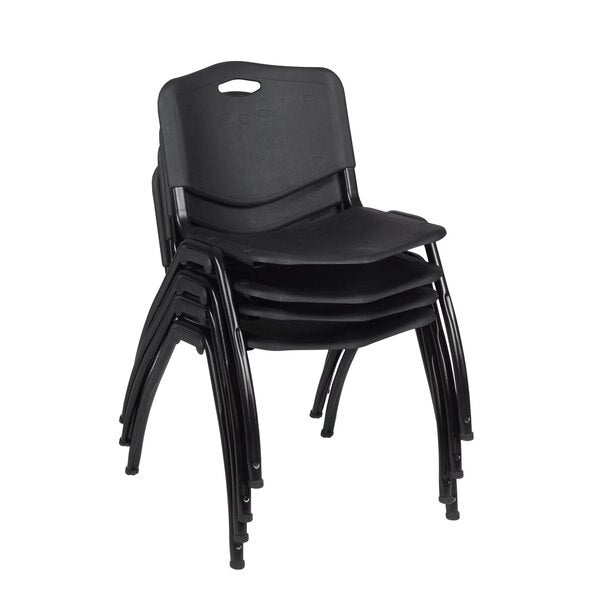 Rectangle Tables > Training Tables > Kee Table & Chair Sets, 60 X 24 X 29, Wood|Metal|Plastic Top