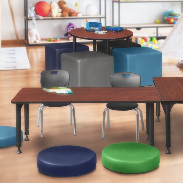 Tables > Height Adjustable > Rectangular Classroom Tables, 66 X 24 X 23-34, Wood|Metal Top
