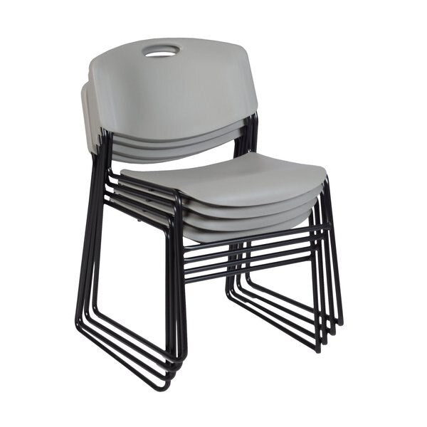 Rectangle Tables > Training Tables > Kee Table & Chair Sets, 66 X 24 X 29, Grey