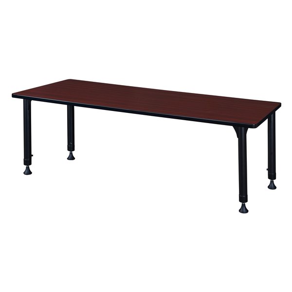 Tables > Height Adjustable > Rectangular Classroom Tables, 66 X 30 X 23-34, Wood|Metal Top