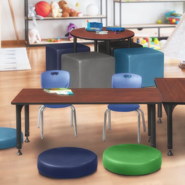 Tables > Height Adjustable > Rectangular Table & Chair Sets, 72 X 30 X 23-34