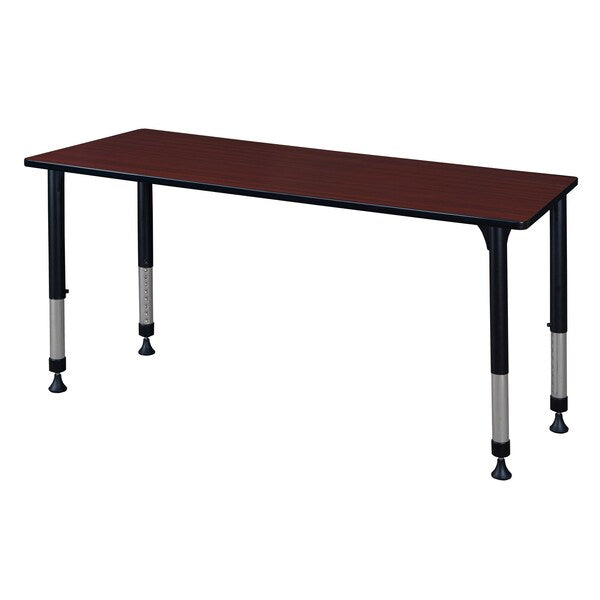 Tables > Height Adjustable > Rectangular Classroom Tables, 72 X 30 X 23-34, Wood|Metal Top