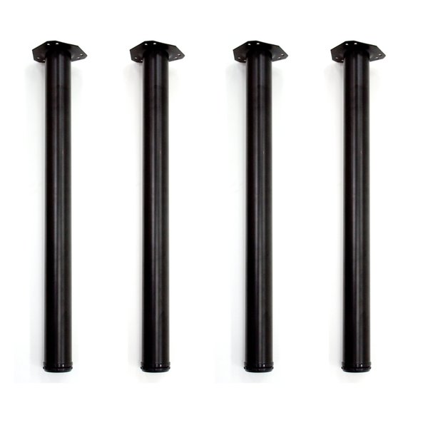 Kee, Post Table Legs, Black, PK4