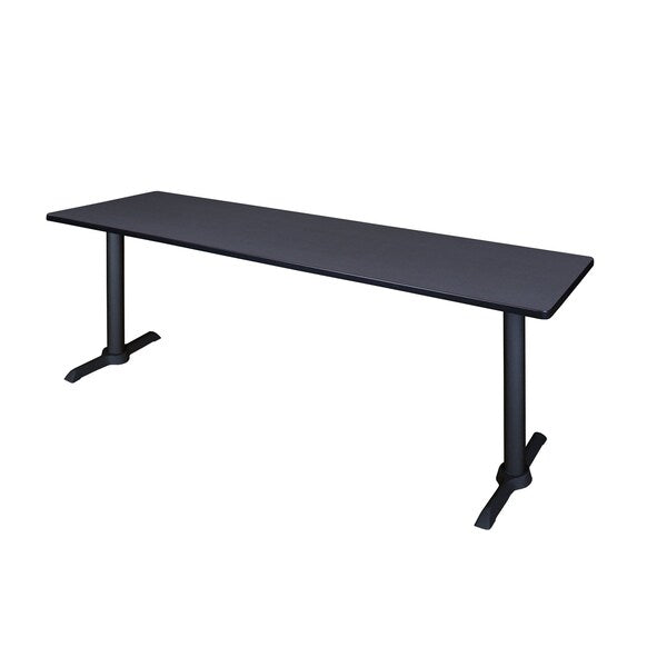 Rectangle Tables > Training Tables > Cain Training Tables, 84 X 24 X 29, Wood|Metal Top, Grey