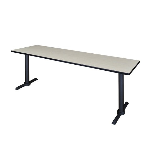 Rectangle Tables > Training Tables > Cain Training Tables, 84 X 24 X 29, Wood|Metal Top, Maple