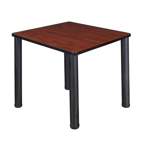 Square Tables > Breakroom Tables > Kee Square & Round Tables, 30 W, 30 L, 29 H, Wood|Metal Top