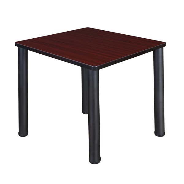 Square Tables > Breakroom Tables > Kee Square & Round Tables, 30 W, 30 L, 29 H, Wood|Metal Top