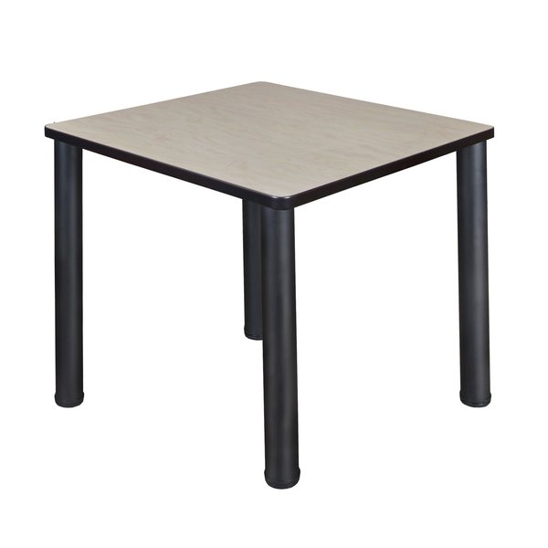 Square Tables > Breakroom Tables > Kee Square & Round Tables, 30 W, 30 L, 29 H, Wood|Metal Top