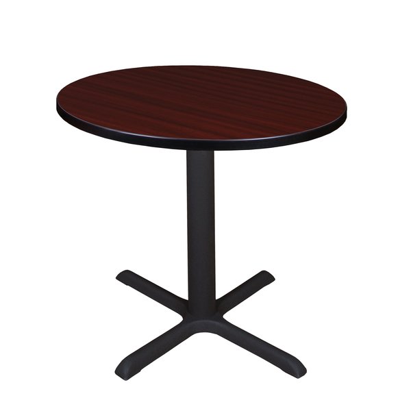 Round Tables > Breakroom Tables > Cain Square & Round Tables, 30 W, 30 L, 29 H, Wood|Metal Top