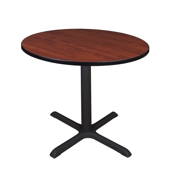 Round Tables > Breakroom Tables > Cain Square & Round Tables, 36 W, 36 L, 29 H, Wood|Metal Top