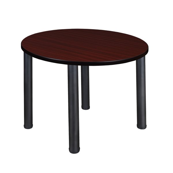 Round Tables > Breakroom Tables > Kee Square & Round Tables, 36 W, 36 L, 29 H, Wood|Metal Top