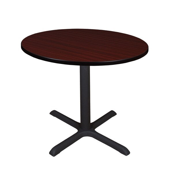 Round Tables > Breakroom Tables > Cain Square & Round Tables, 36 W, 36 L, 29 H, Wood|Metal Top