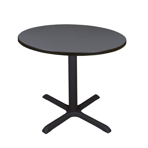 Round Tables > Breakroom Tables > Cain Square & Round Tables, 42 W, 42 L, 29 H, Wood|Metal Top