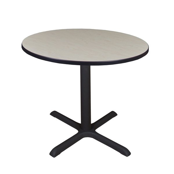 Round Tables > Breakroom Tables > Cain Square & Round Tables, 42 W, 42 L, 29 H, Wood|Metal Top
